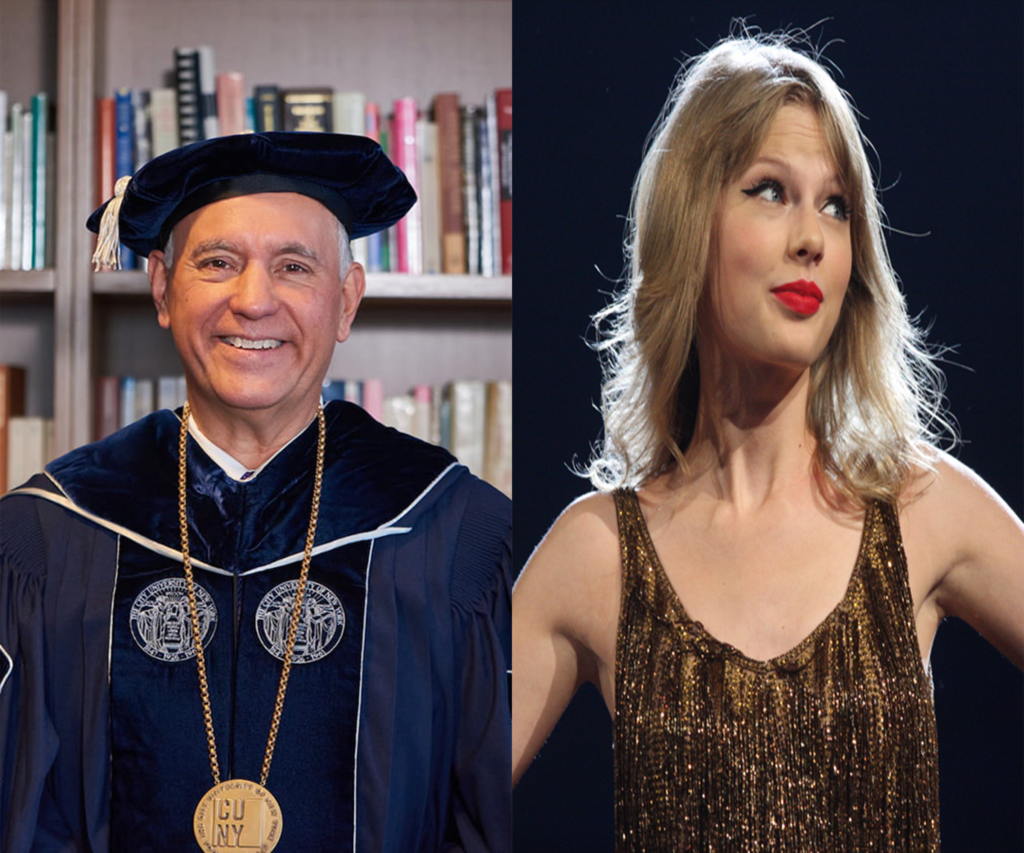 CUNY Chancellor and Taylor Swift
