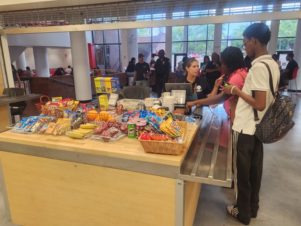 Reopening of the cafeteria