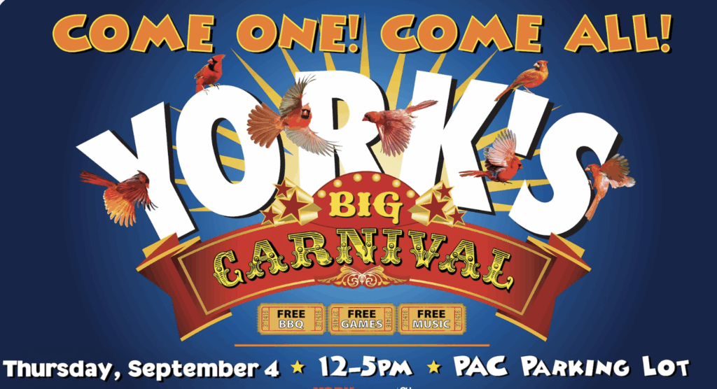 Food, Fun, and Community at York’s Big Carnival 2025